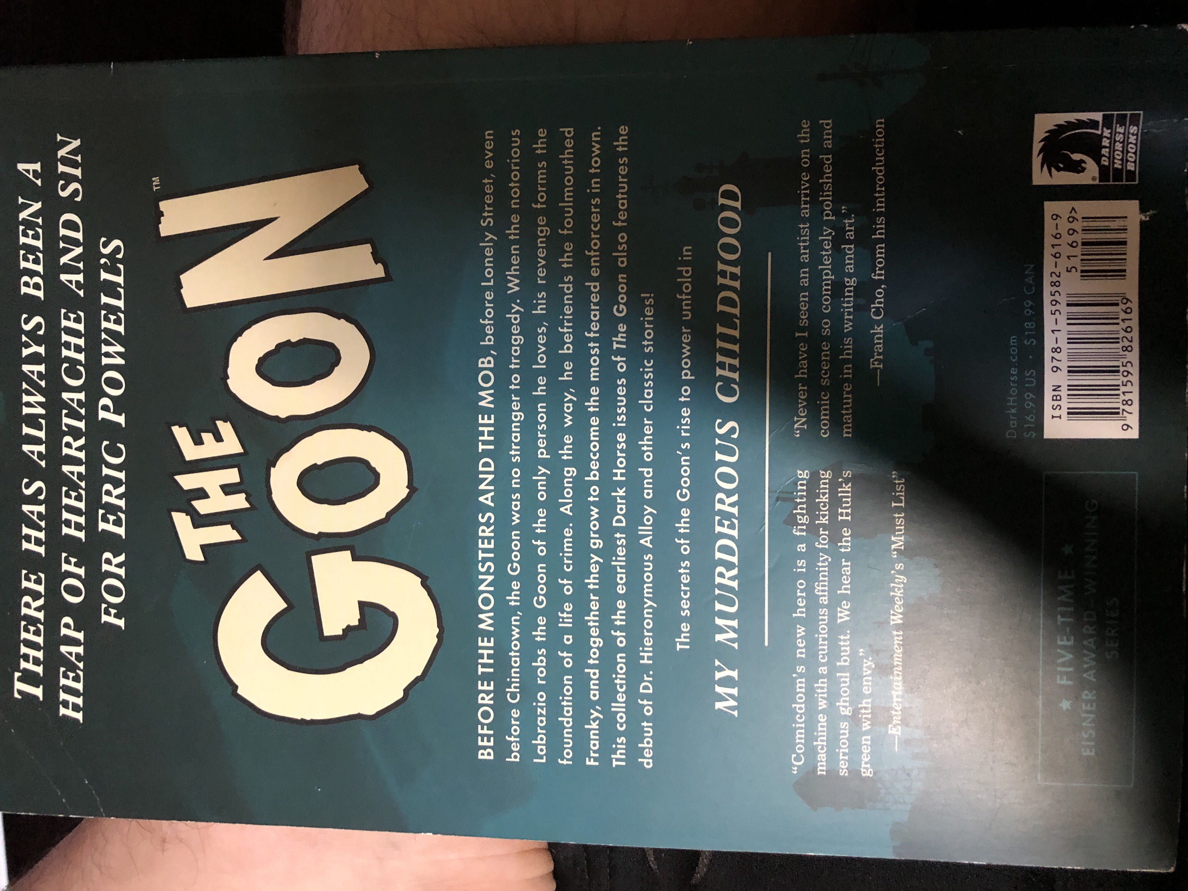 The Goon Vol. 2 - My Murderous Childhood And Other Grievous Yarns  (2) comic book collectible [Barcode 9781595826169] - Main Image 2
