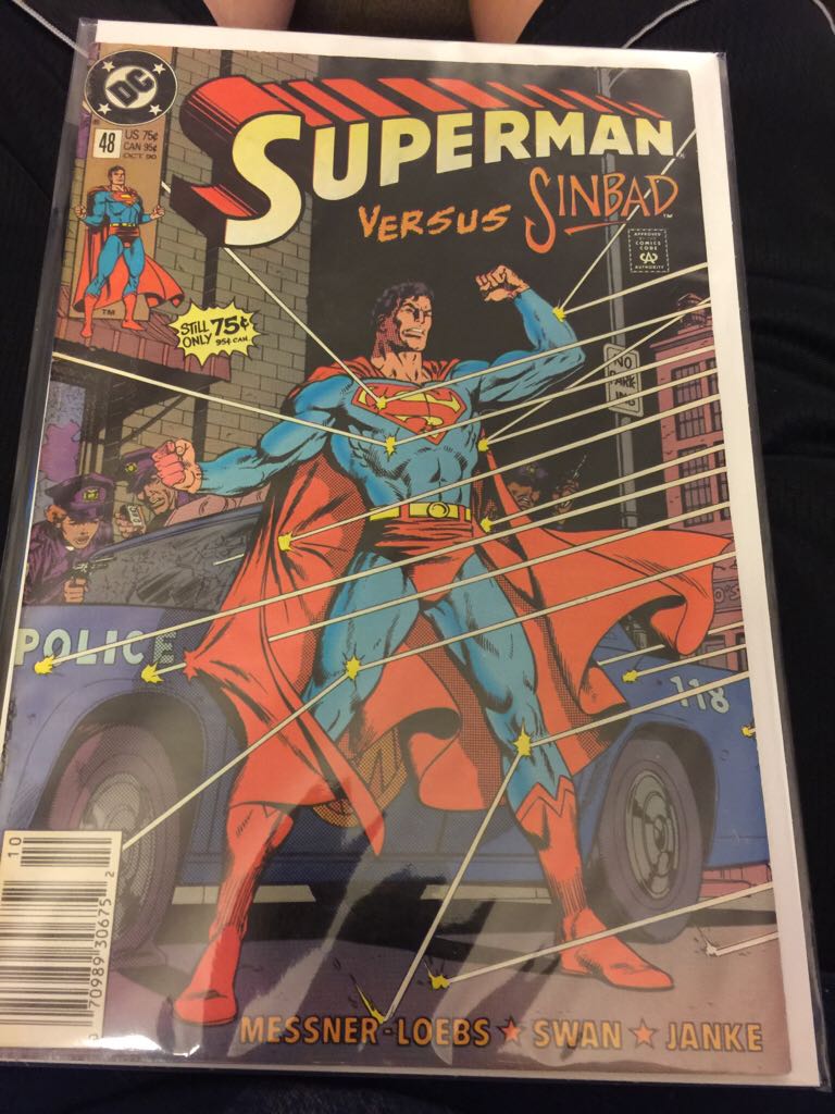 Superman (V2) - DC Comics (48 - Oct 1990) comic book collectible [Barcode 070989306752] - Main Image 1