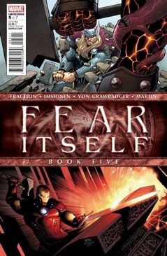 Fear Itself - Marvel (5 - Oct 2011) comic book collectible [Barcode 759606075560] - Main Image 1