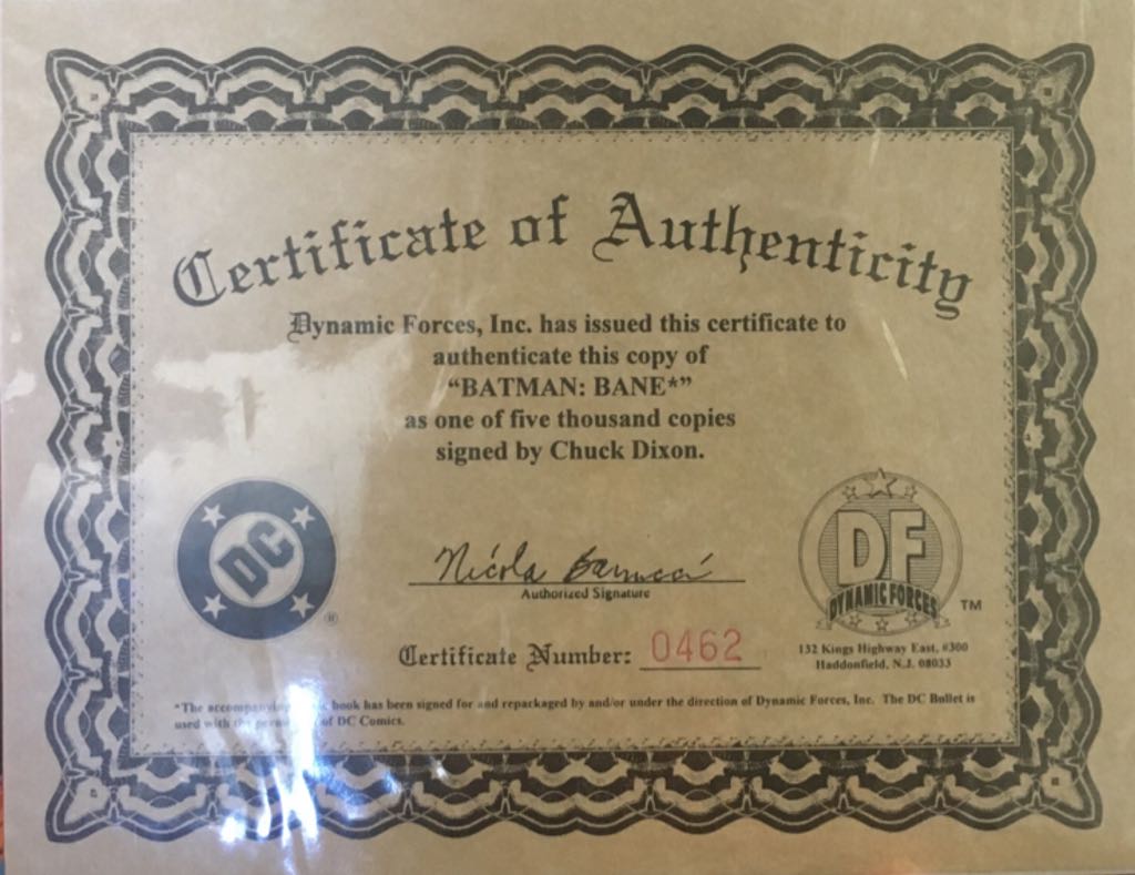 Batman: Bane  comic book collectible - Main Image 2