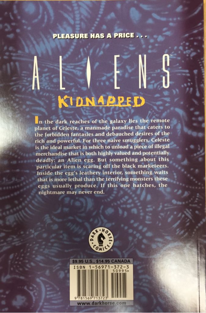 Aliens: Kidnapped - Dark Horse Comics (1 - 1999-02-24) comic book collectible - Main Image 2