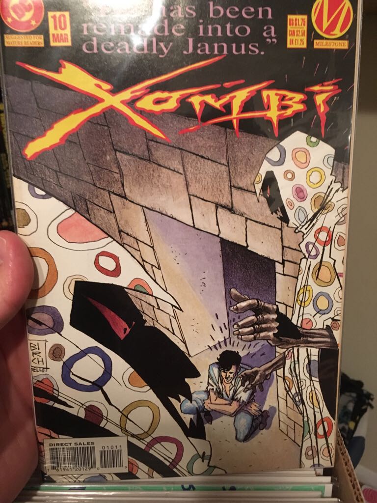 Xombi  (10 - Mar 1995) comic book collectible [Barcode 76194120129001011] - Main Image 1