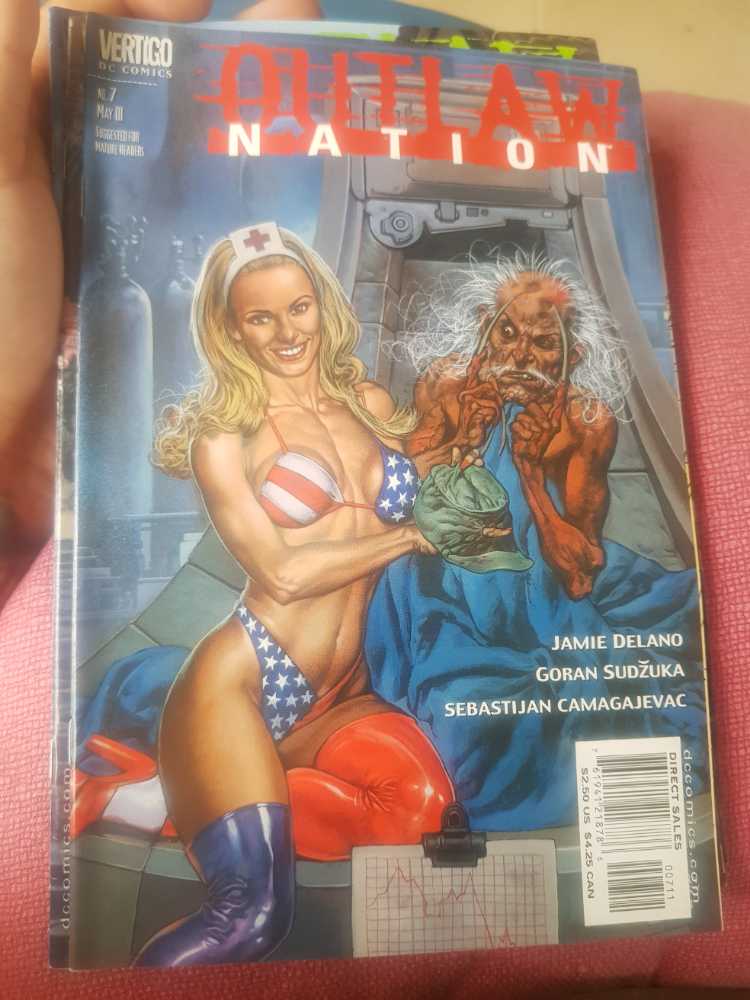 Outlaw Nation  (7) comic book collectible [Barcode 761941218786] - Main Image 2