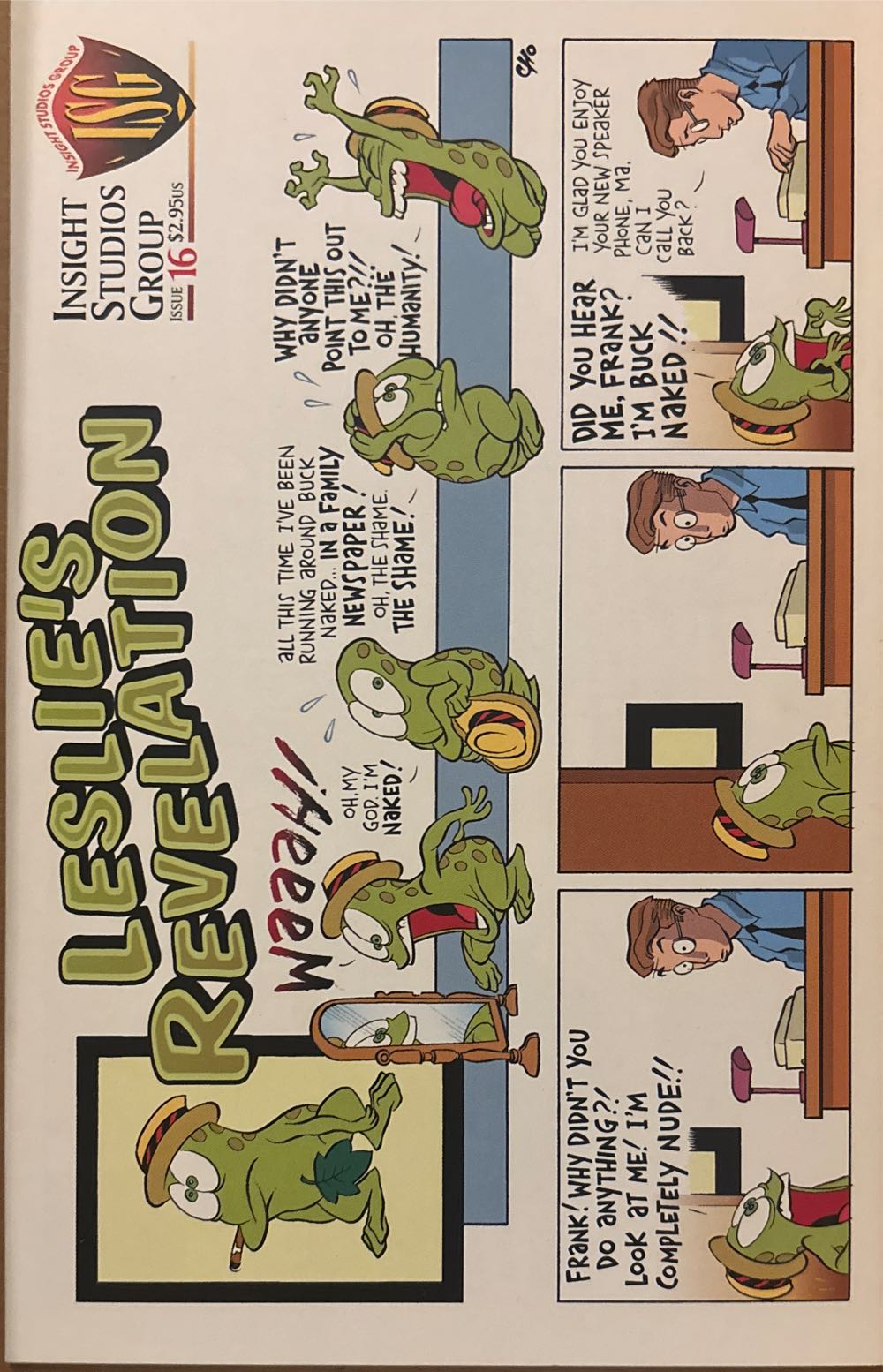 Liberty Meadows - Insight Studios Group (16) comic book collectible [Barcode 709853580089] - Main Image 3