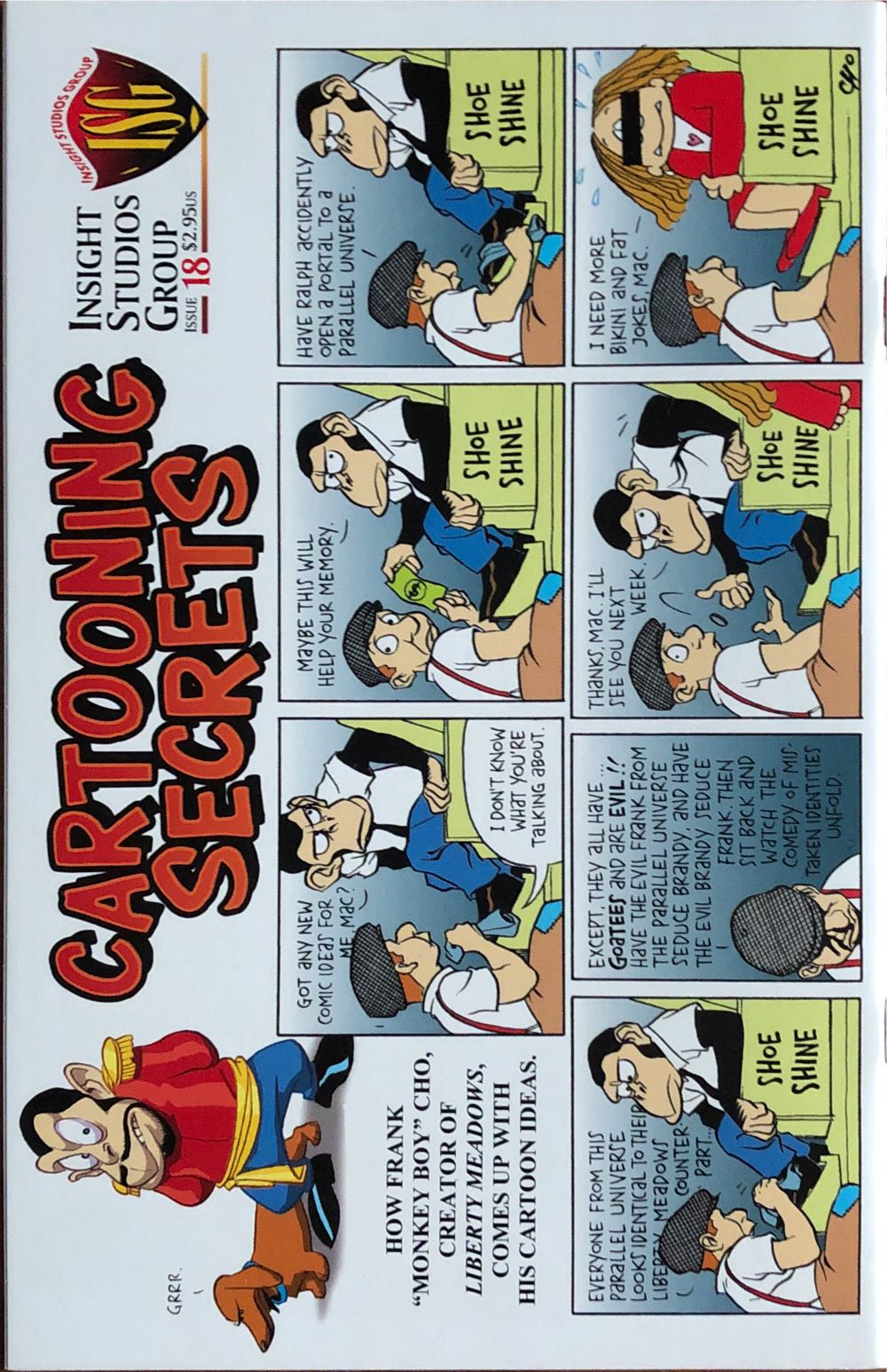 Liberty Meadows - Insight Studios Group (18 - Mar 2001) comic book collectible [Barcode 709853580089] - Main Image 2