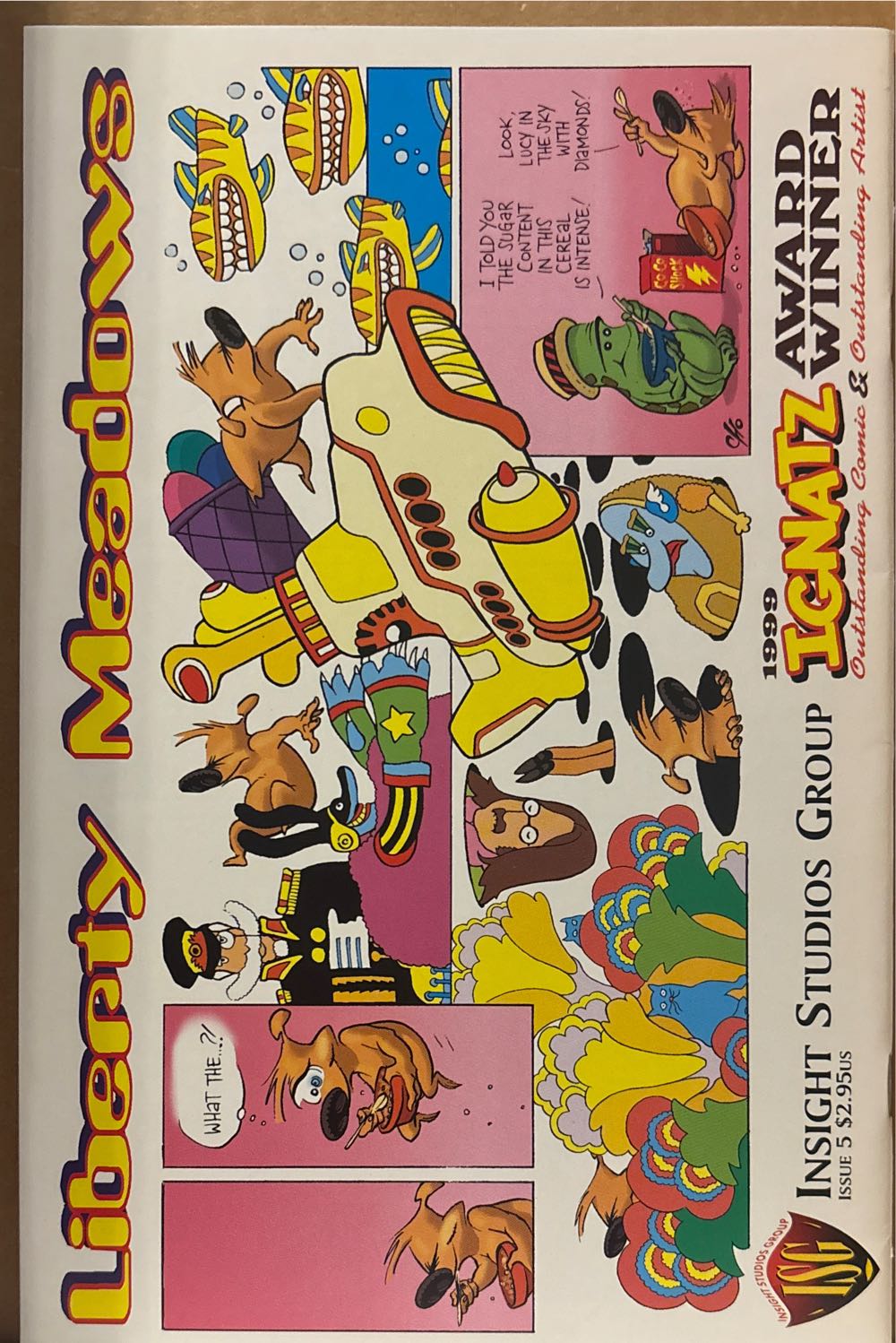 Liberty Meadows - Insight Studios Group (5 - Dec 1999) comic book collectible - Main Image 2