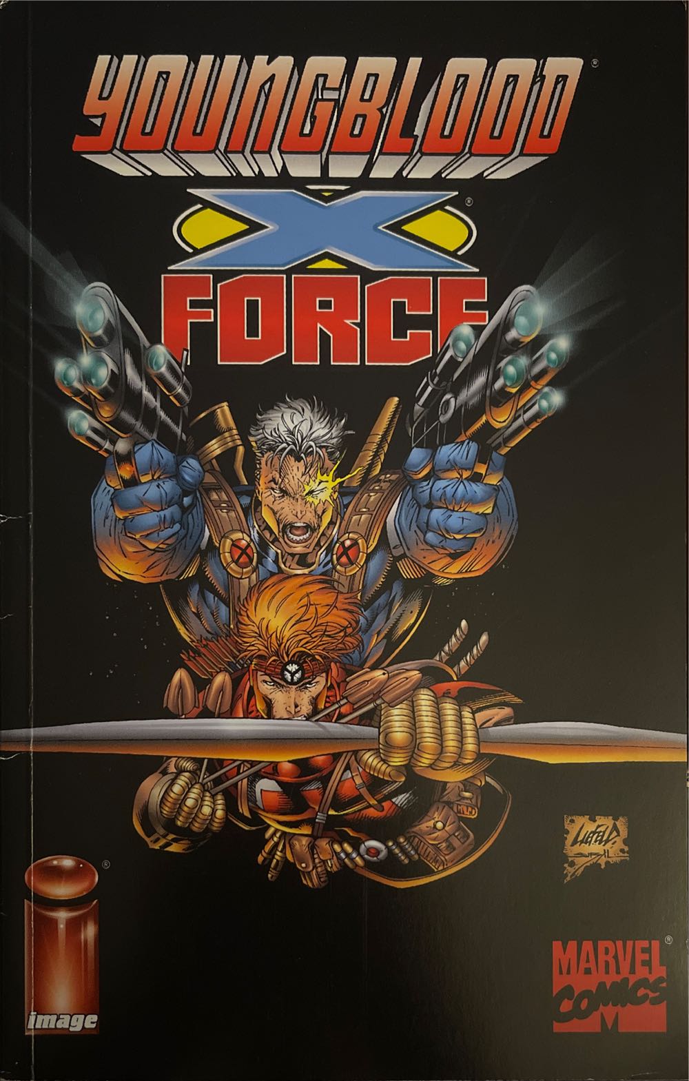 Youngblood & X-Force - Marvel / Image (1 - Jul 1996) comic book collectible [Barcode 9788439564874] - Main Image 2