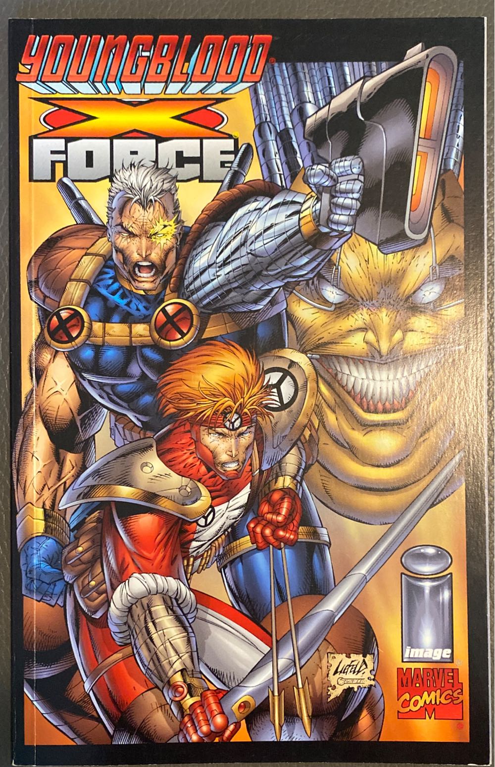 Youngblood X-Force - Marvel/ Image (1 - Jul 1996) comic book collectible [Barcode 9788439564874] - Main Image 3