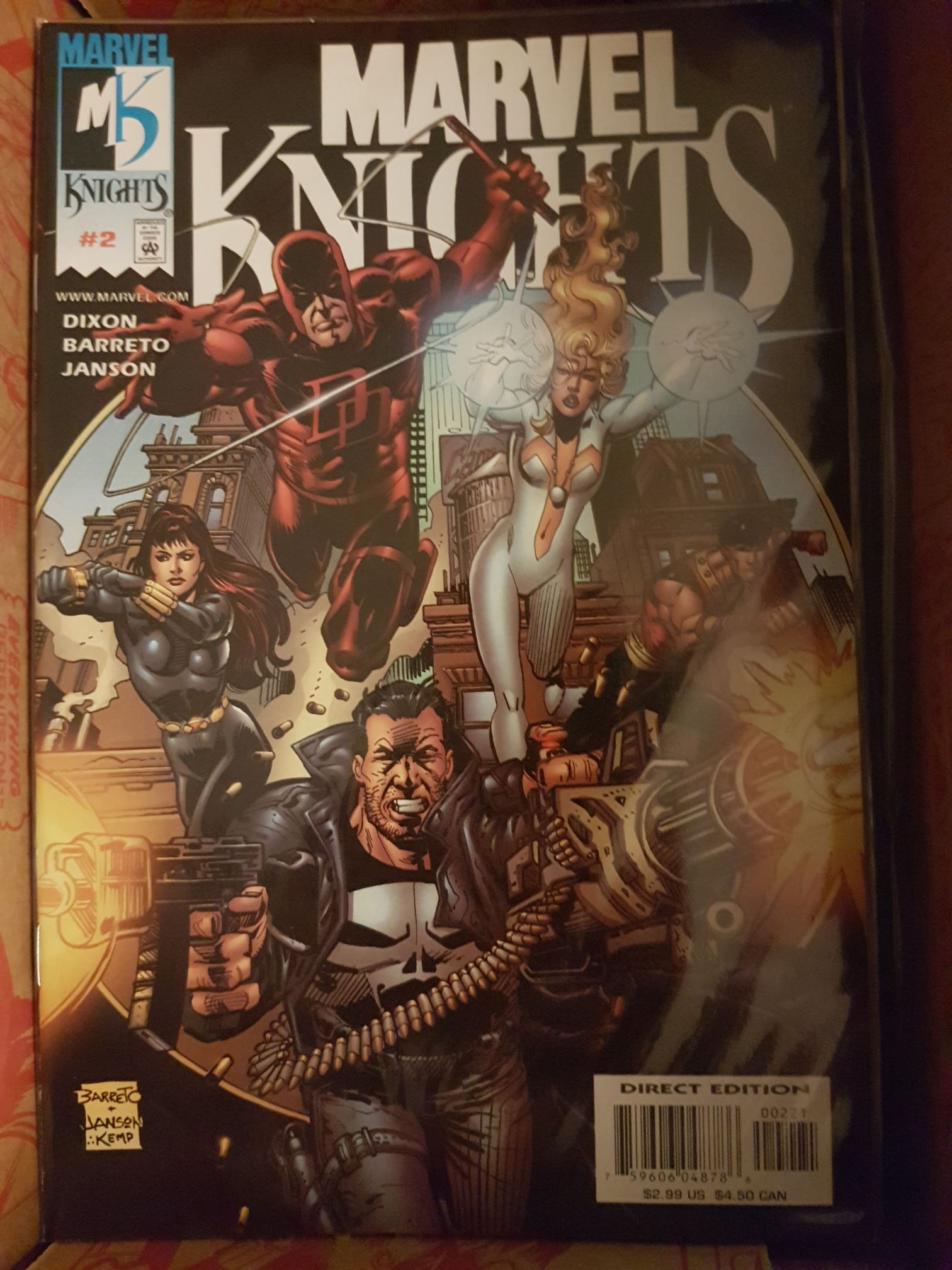 MARVEL KNIGHTS  (2 - Aug 2000) comic book collectible [Barcode 759606048786] - Main Image 1