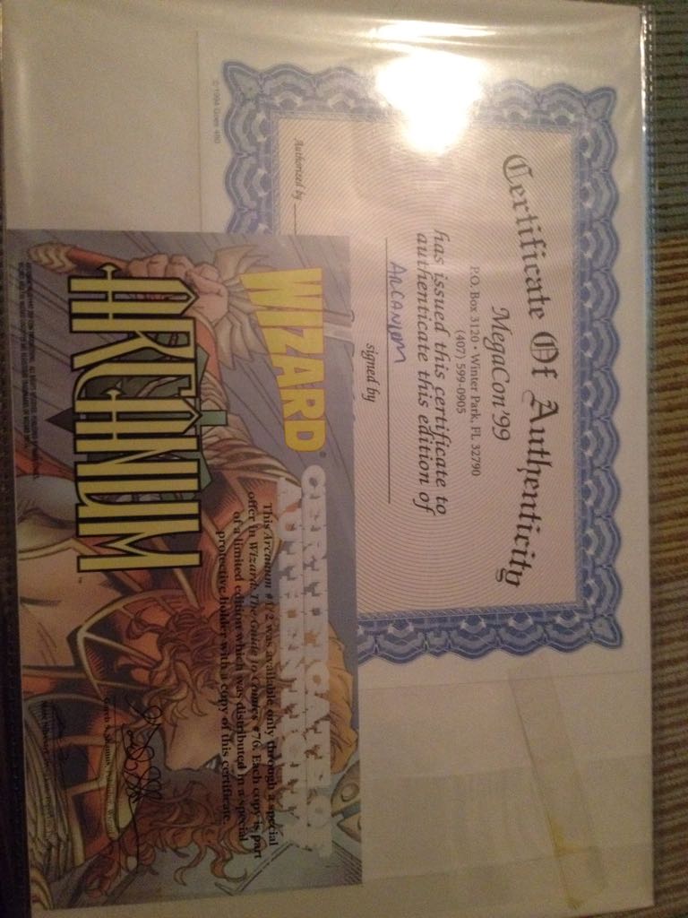 Arcanum - Top Cow - Image (1/2) comic book collectible - Main Image 2