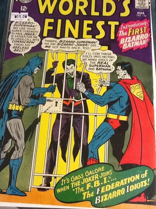 Worlds Finest Comics - DC Comics (156 - 03/1966) comic book collectible [Barcode 070992309511] - Main Image 1