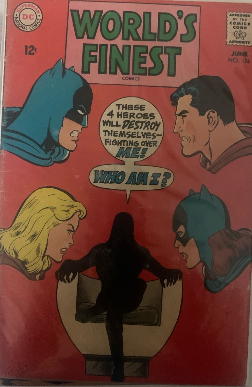 Worlds Finest Comics - DC (Detective Comics) (176 - Jun 1968) comic book collectible - Main Image 2