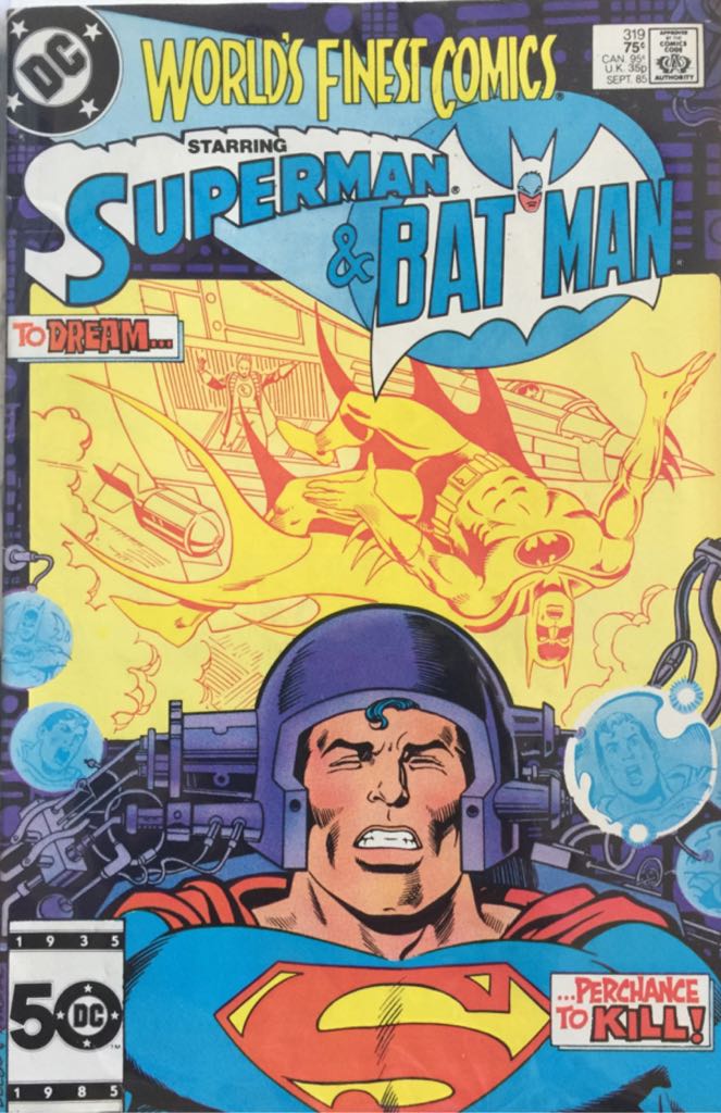 World’s Finest (1941) - DC (Detective Comics) (319 - Sep 1985) comic book collectible [Barcode 070989307308] - Main Image 1