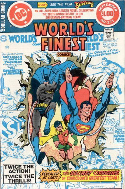 Worlds Finest Comics - DC  Comics (271 - Sep 1981) comic book collectible [Barcode 070989307308] - Main Image 1