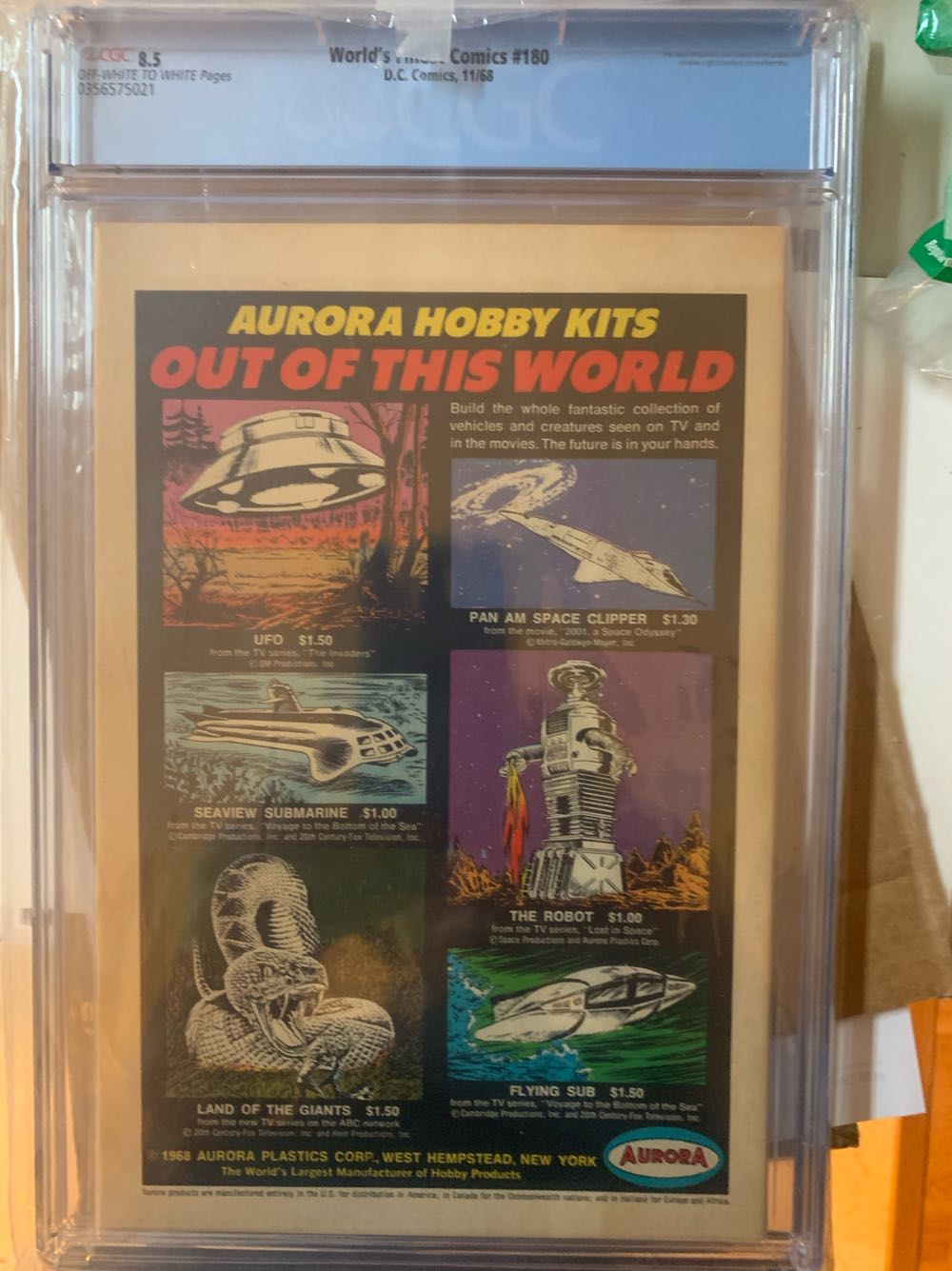 Worlds Finest Comics - DC Comics (180 - Nov 1968) comic book collectible [Barcode 070989307308] - Main Image 3