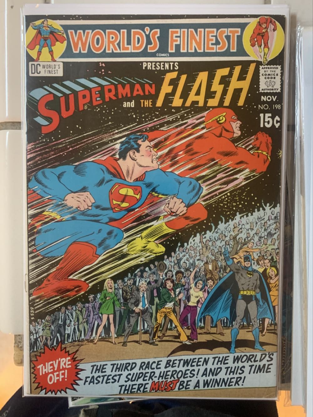 World’s Finest Comics #198  (198 - Nov 1970) comic book collectible [Barcode 070989307308] - Main Image 2