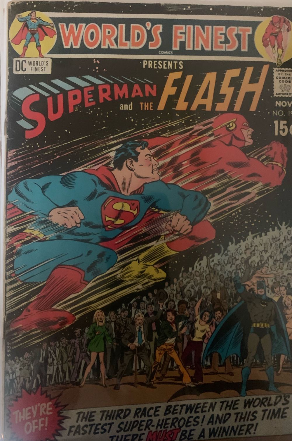 Worlds Finest Comics - DC Comics (198 - Nov 1970) comic book collectible [Barcode 070989307308] - Main Image 2