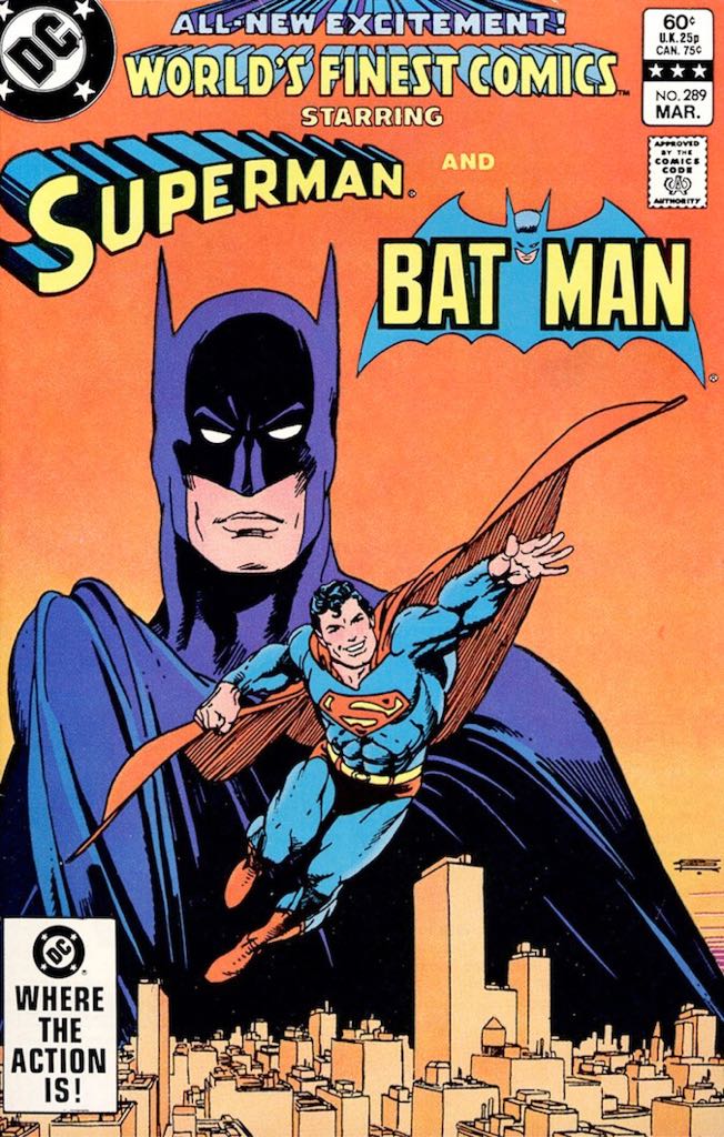 World’s Finest (1941) - DC (Detective Comics) (289 - Mar 1983) comic book collectible [Barcode 070989307308] - Main Image 1