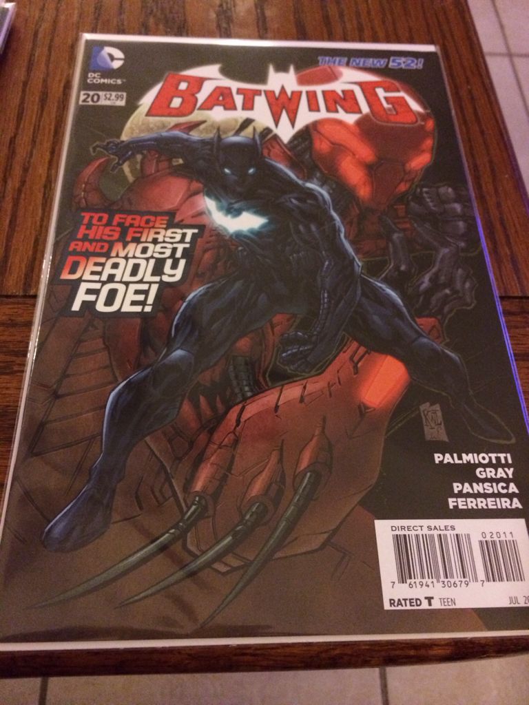 Batwing - DC Comics (20 - Jul 2013) comic book collectible [Barcode 761941306797] - Main Image 1