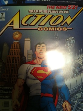 Superman Action Comics  (7 - 03/2012) comic book collectible [Barcode 761941306377] - Main Image 1
