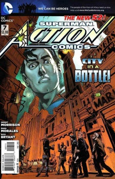 Superman Action Comics - Marvel (7 - May 2012) comic book collectible [Barcode 761941306377] - Main Image 1