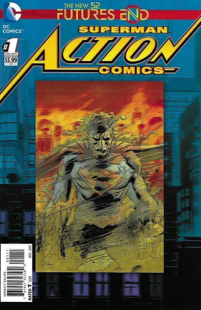 Futures End: Action Comics - DC Comics (1 - Nov 2014) comic book collectible [Barcode 761941323589] - Main Image 2