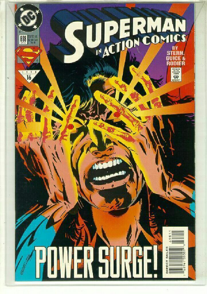 Superman Action Comics  (698) comic book collectible [Barcode 761941306377] - Main Image 1