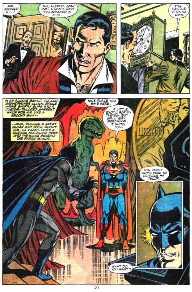 Action Comics - DC (654 - Jun 1990) comic book collectible [Barcode 761941306377] - Main Image 2