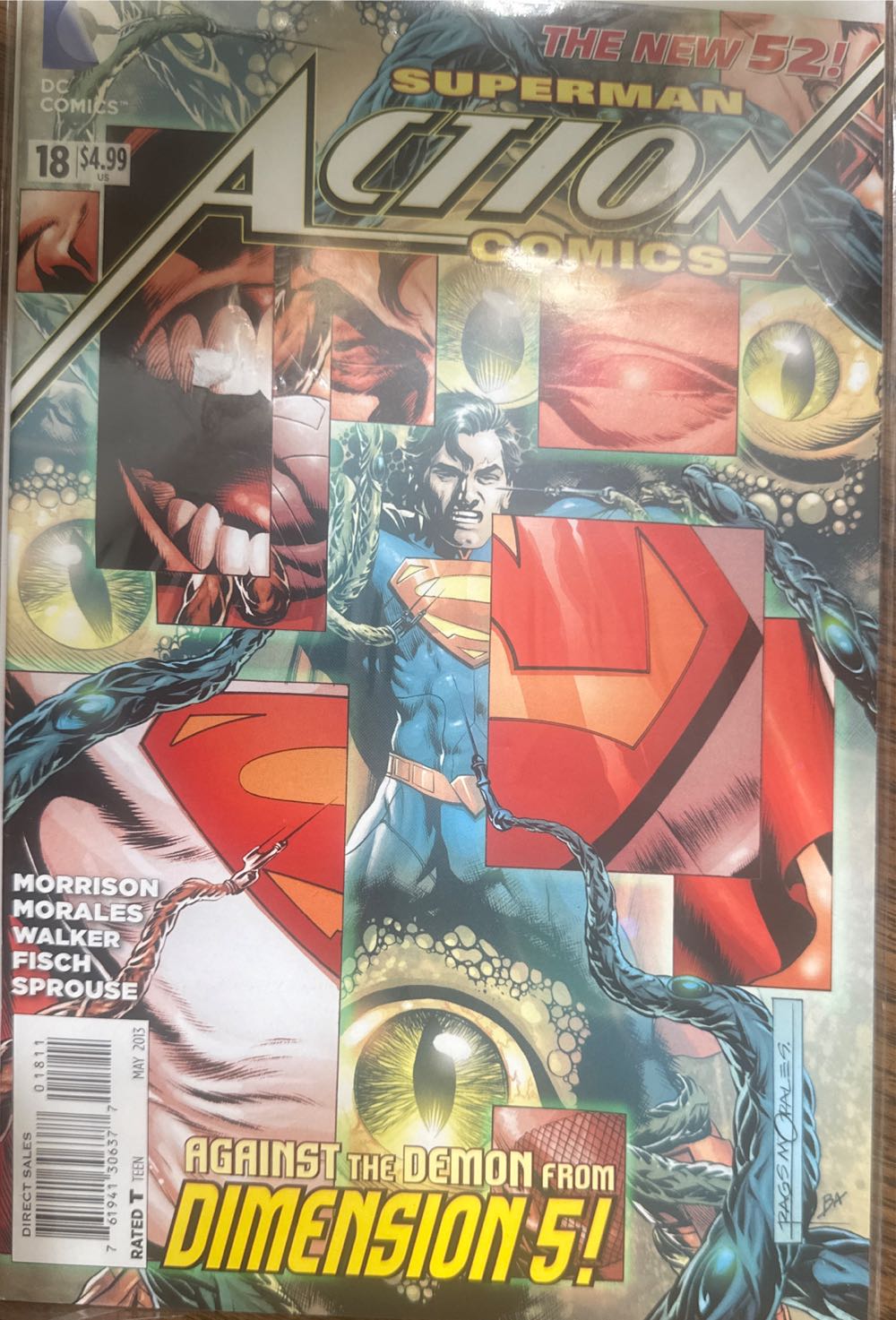 Superman’s Last Stand - DC (Detective Comics) (18 - May 2013) comic book collectible [Barcode 76194130637701811] - Main Image 2