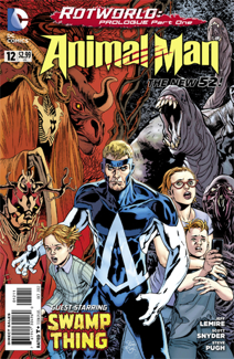 Animal Man - DC Comics (12 - Oct 2012) comic book collectible [Barcode 761941304960] - Main Image 1