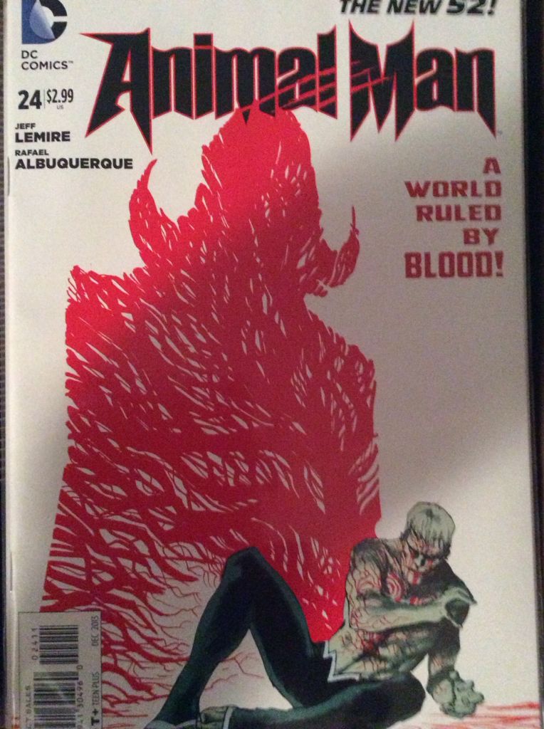 Animal Man vol2 - DC Comics (24 - Dec 2013) comic book collectible [Barcode 761941304960] - Main Image 1