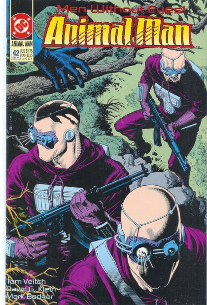 Animal Man (Vol. 1) - DC Comics (42 - Dec 1991) comic book collectible [Barcode 761941304960] - Main Image 1