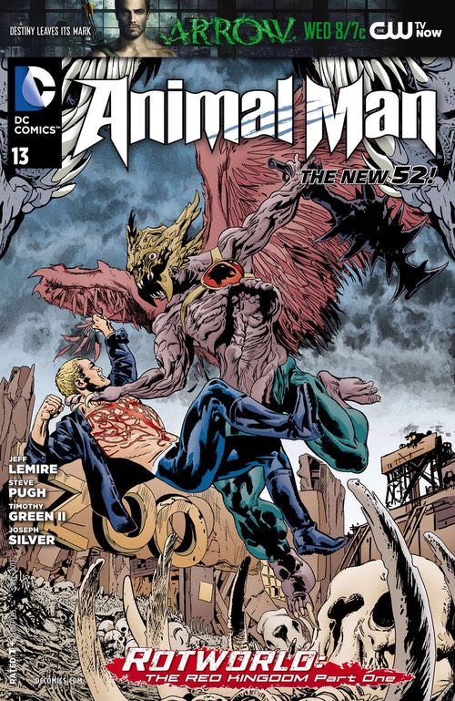 Animal Man (2011) - DC Comics (13 - Dec 2012) comic book collectible [Barcode 76194130496001311] - Main Image 1