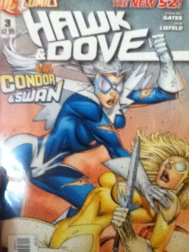 Hawk and Dove - DC Comics (3 - Jan 2012) comic book collectible [Barcode 761941305066] - Main Image 1