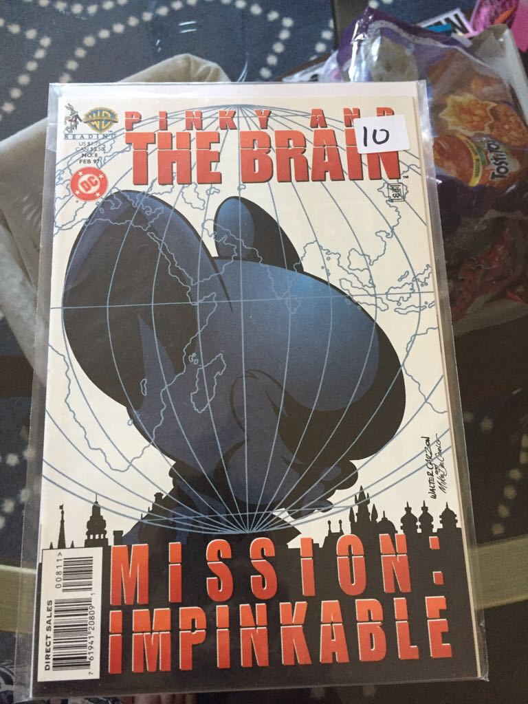 Pinky And The Brain - DC (8) comic book collectible [Barcode 761941208091] - Main Image 1