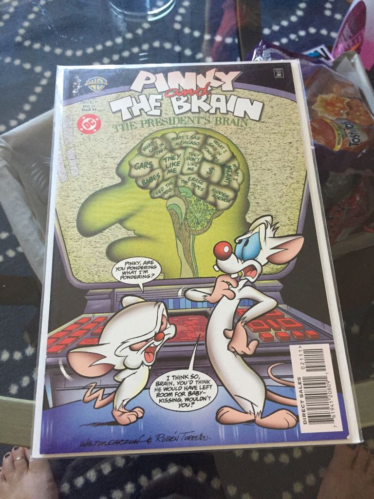 Pinky And The Brain  (21) comic book collectible [Barcode 761941208091] - Main Image 1