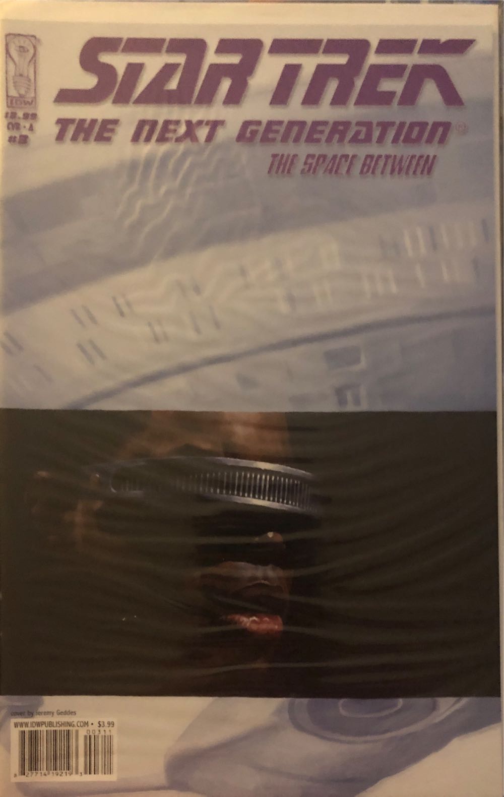 Star Trek The Next Generation: The Space Between - IDW (3 - Mar 2007) comic book collectible [Barcode 82771419219300311] - Main Image 2