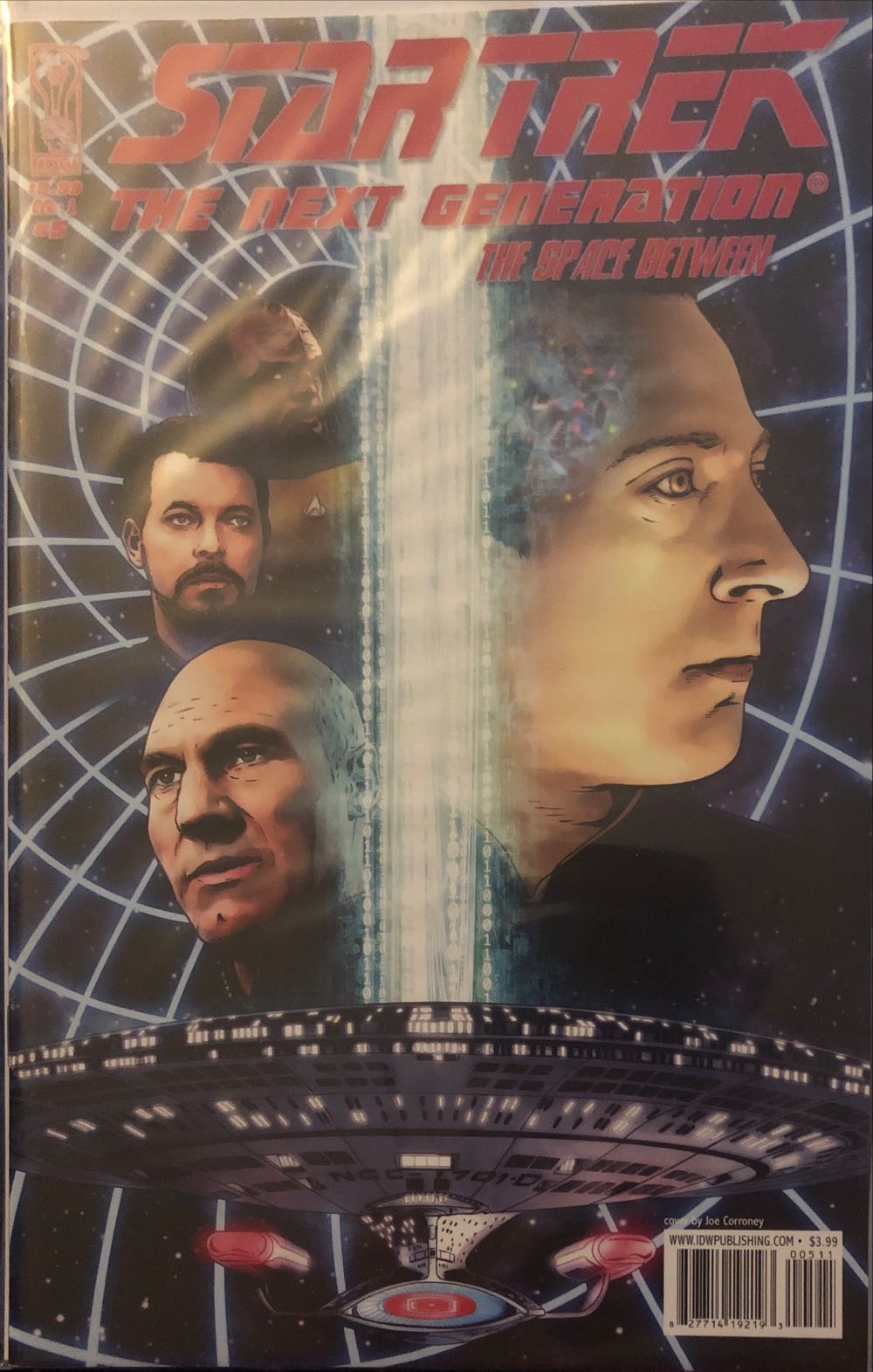 Star Trek The Next Generation: The Space Between - IDW (5 - Apr 2007) comic book collectible [Barcode 82771419219300511] - Main Image 2