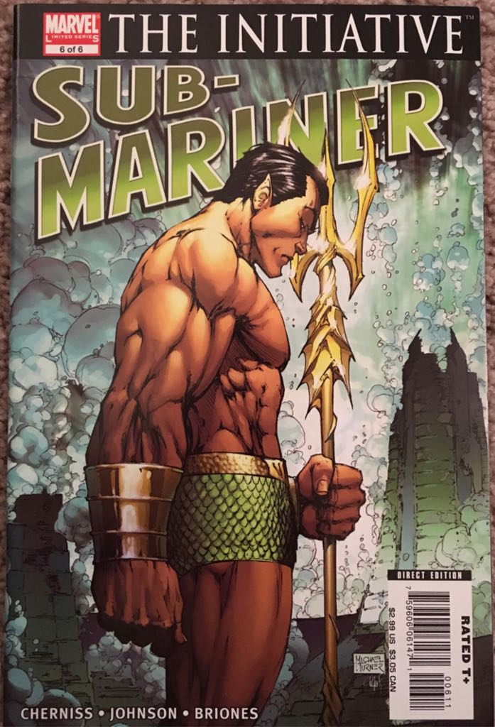 Sub-Mariner: The Initiative - Marvel Comics (6 - Jan 2008) comic book collectible [Barcode 75960606147100611] - Main Image 1