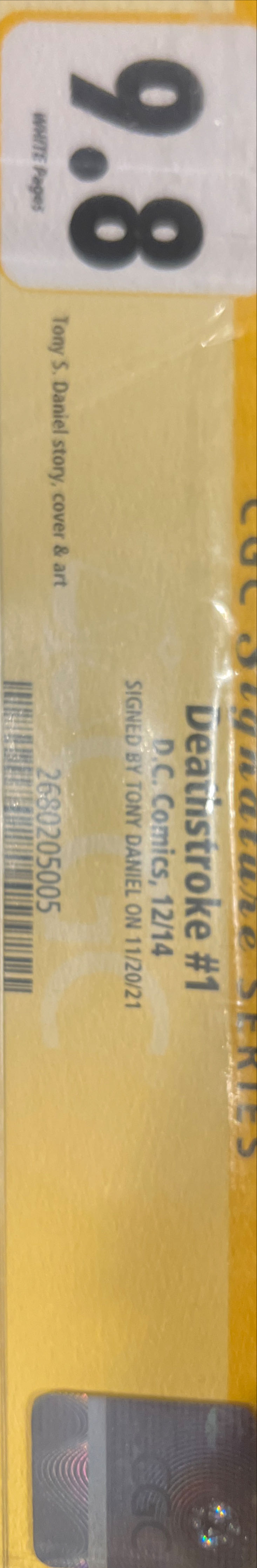 Deathstroke V. 3 - DC Comics (1 - Dec 2014) comic book collectible [Barcode 761941324371] - Main Image 3