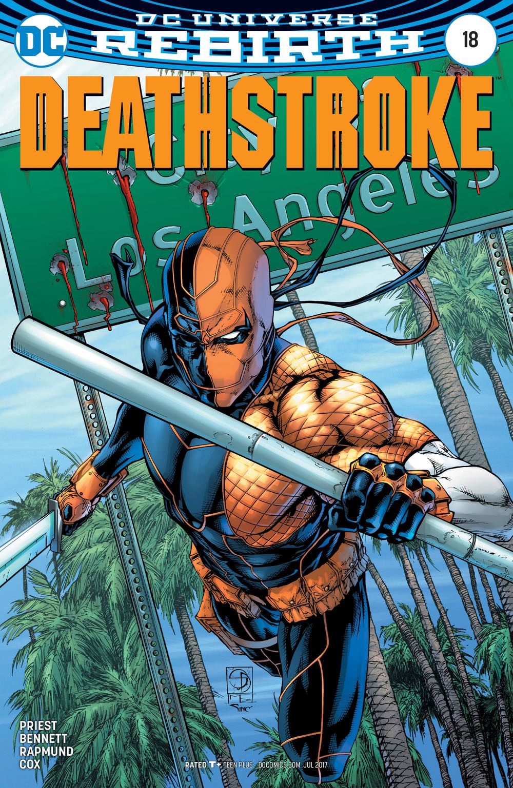Deathstroke  (18) comic book collectible [Barcode 761941324371] - Main Image 2