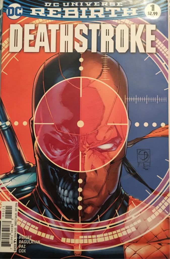Deathstroke (Vol. 4) - DC Comics (1 - Oct 2016) comic book collectible [Barcode 76194134286300121] - Main Image 1