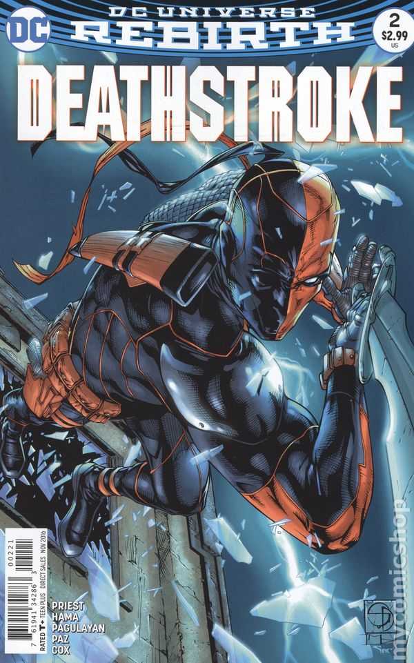 Deathstroke 3 - DC Comics (2 - Nov 2016) comic book collectible - Main Image 2