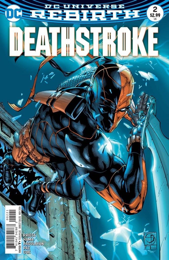 Deathstroke - DC Comics (2 - 11/2016) comic book collectible [Barcode 76194134286300211] - Main Image 2