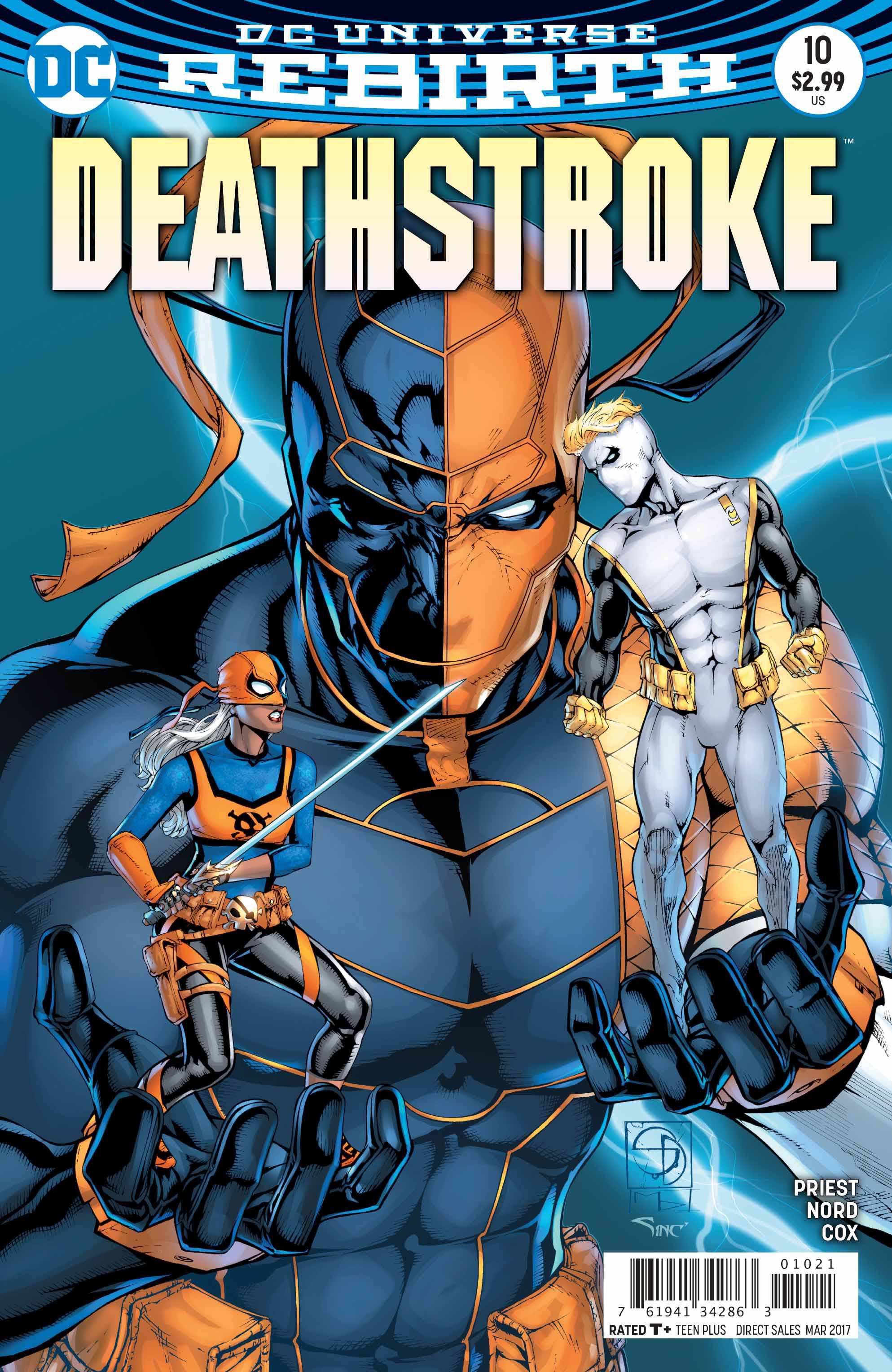 Deathstroke - DC Comics (10) comic book collectible [Barcode 76194134286301021] - Main Image 3