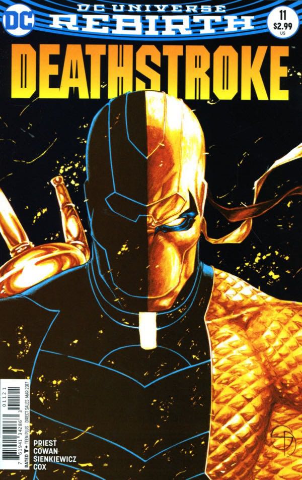 Deathstroke - DC Comics (11 - Mar 2017) comic book collectible [Barcode 76194134286301121] - Main Image 3
