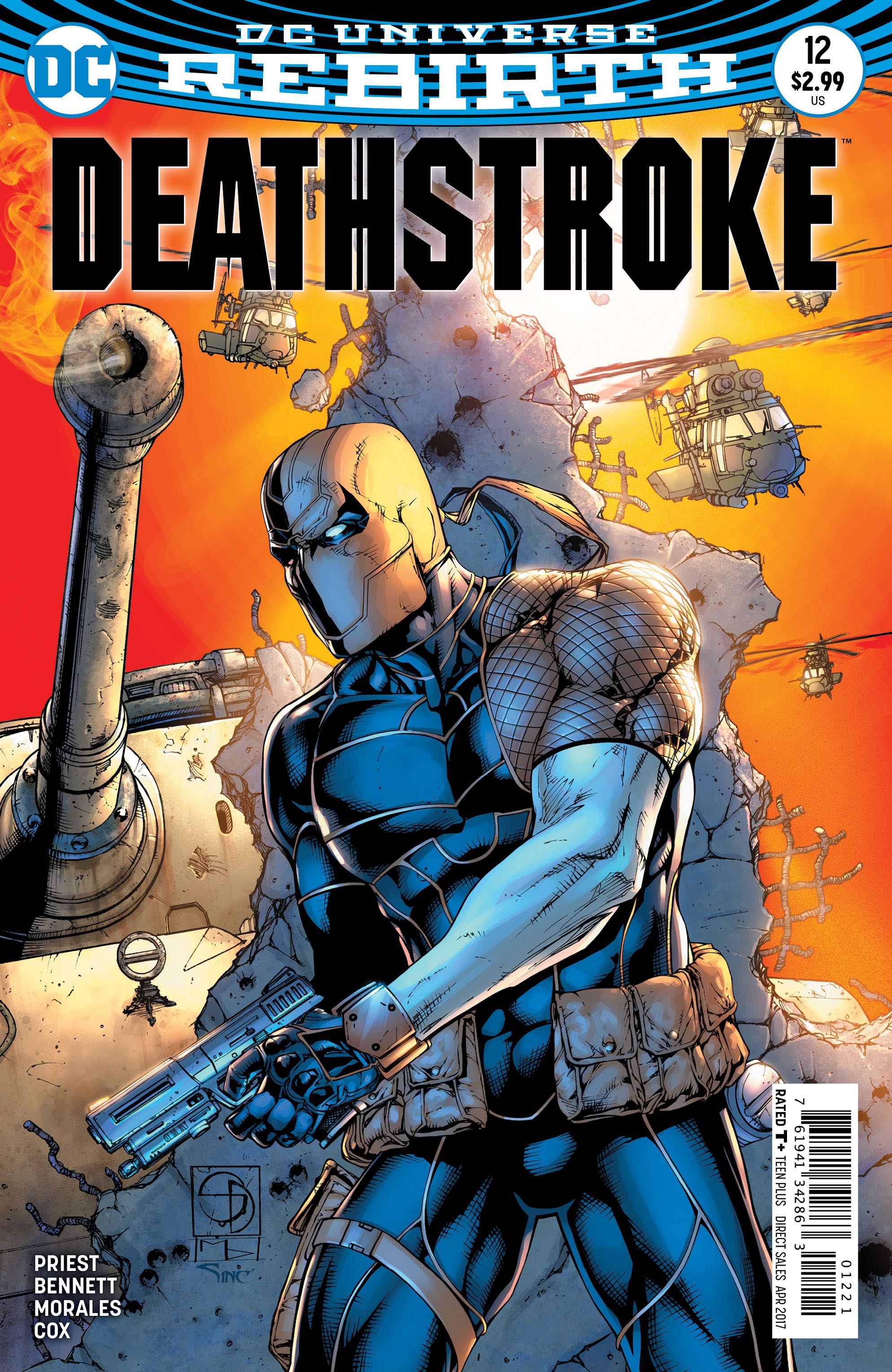 Deathstroke - DC Comics (12) comic book collectible [Barcode 316821134286301221] - Main Image 2