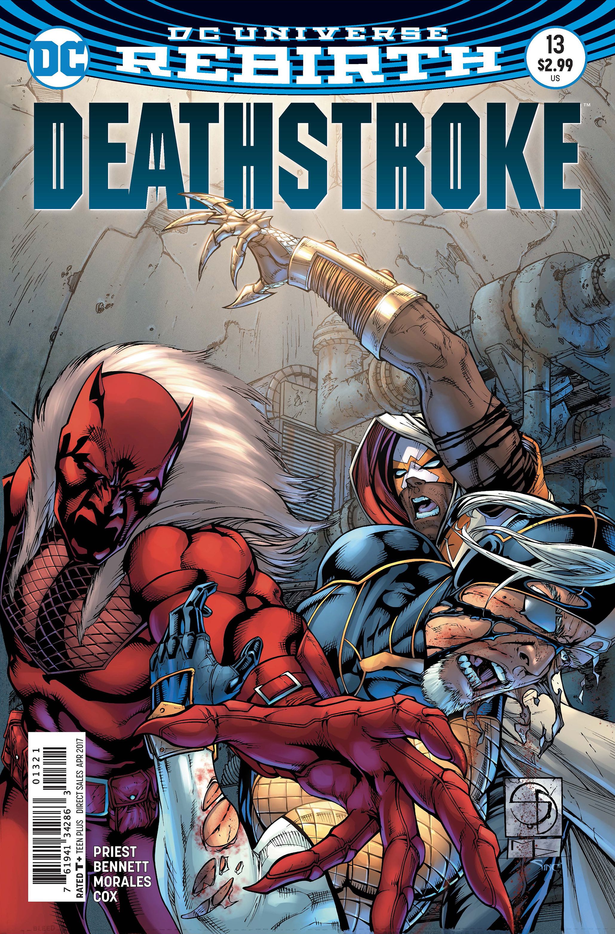 Deathstroke Rebirth - DC (Detective Comics) (13 - Apr 2017) comic book collectible [Barcode 76194134286301321] - Main Image 2