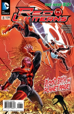 Red Lanterns - DC Comics (8 - Jun 2012) comic book collectible [Barcode 761941298696] - Main Image 1