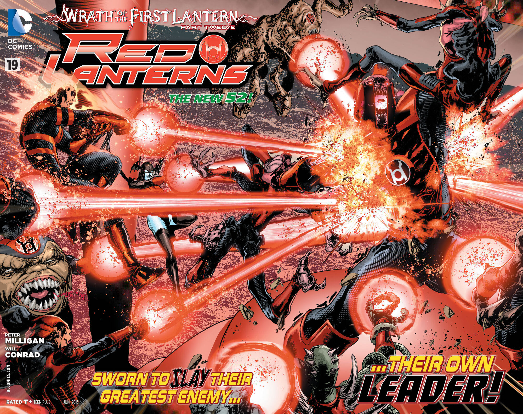 Red Lanterns - DC Comics (19 - Jun 2013) comic book collectible [Barcode 761941298696] - Main Image 2